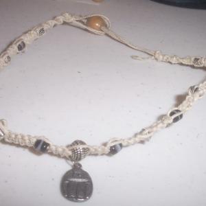 Egyptian Trinket Hemp Necklace